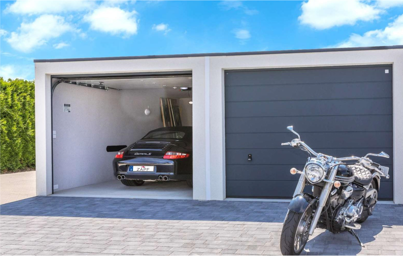 Garage préfabriqué béton