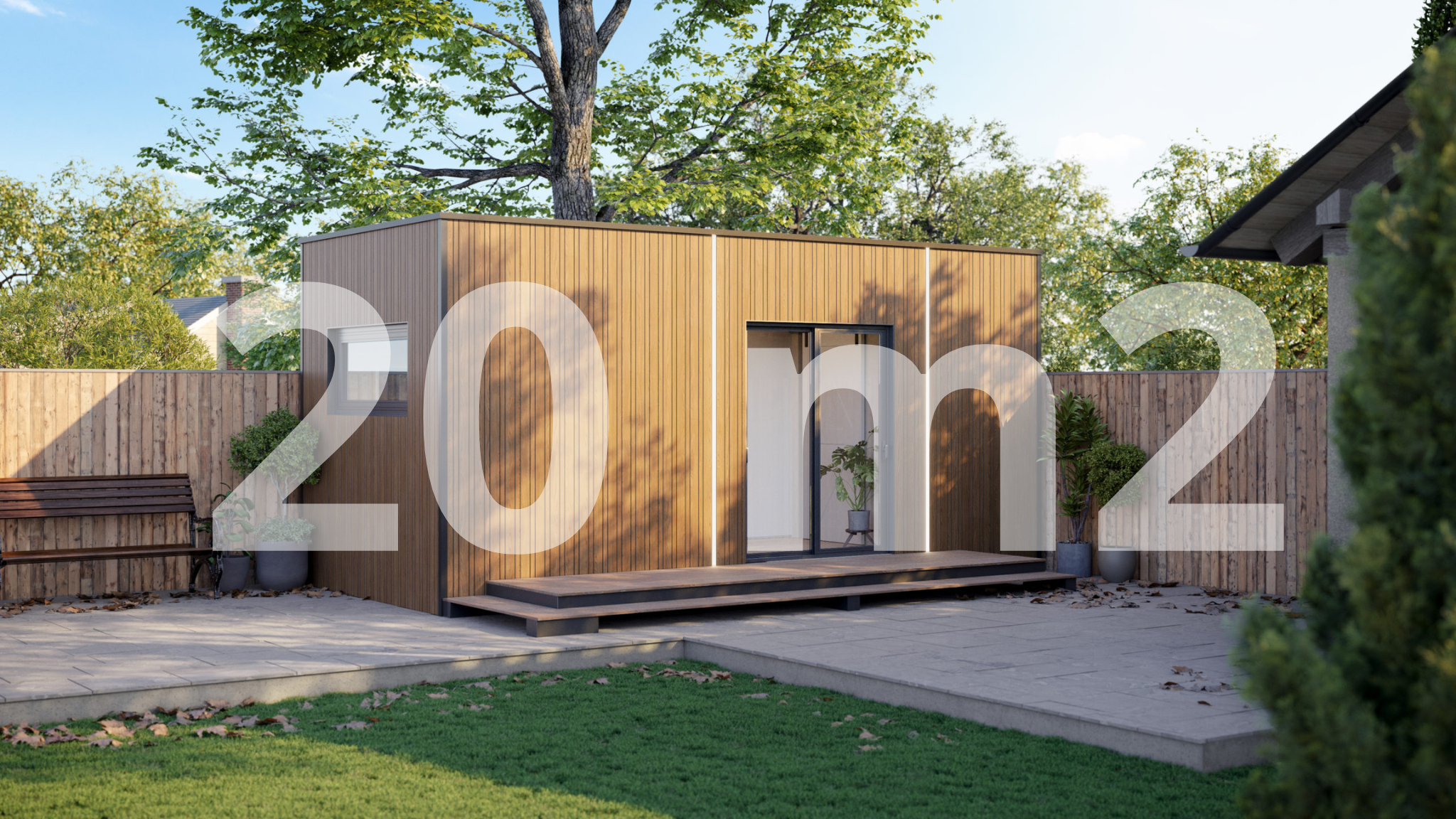 Studio de jardin 20 m²